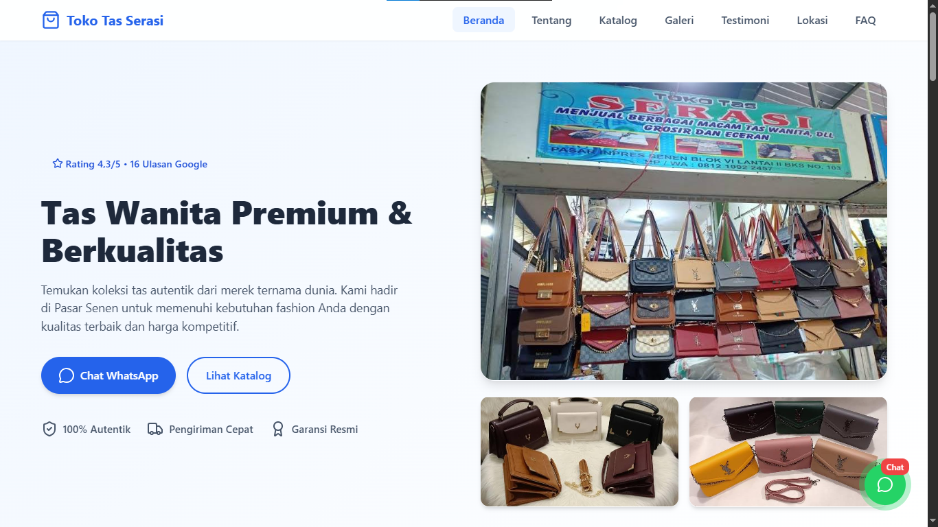 Landing Page UMKM