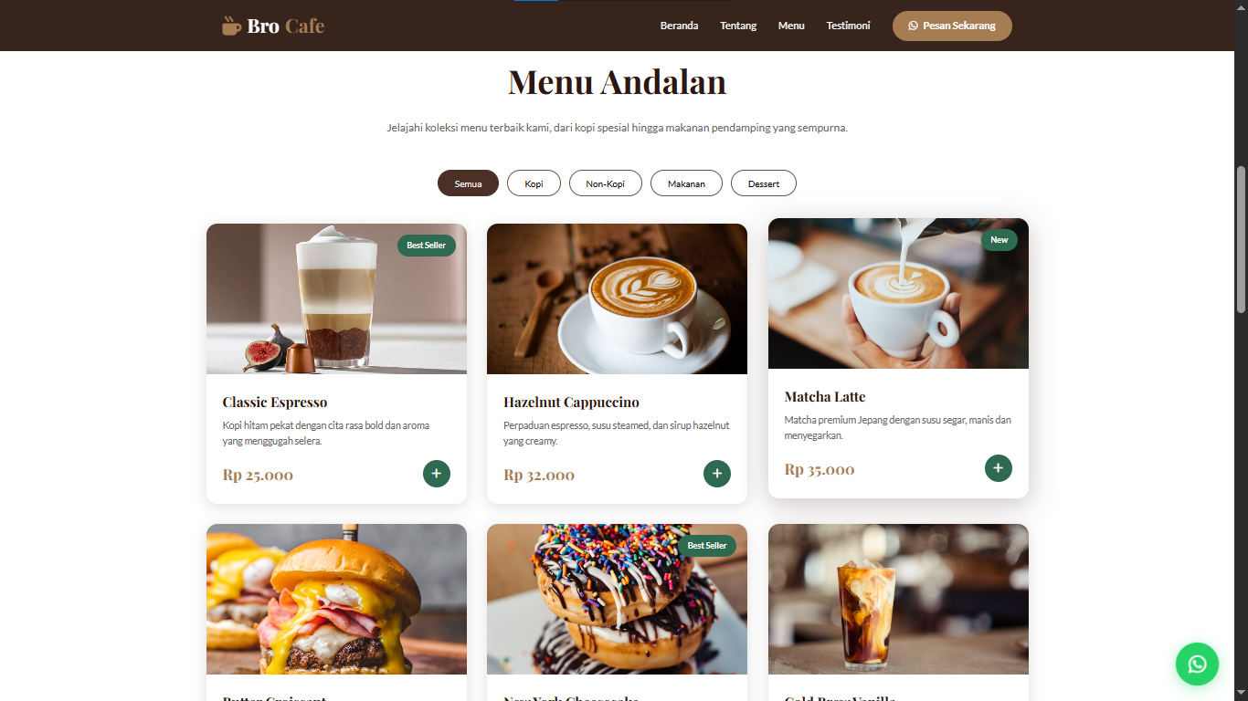 Paket Berkembang - Multi Page Website